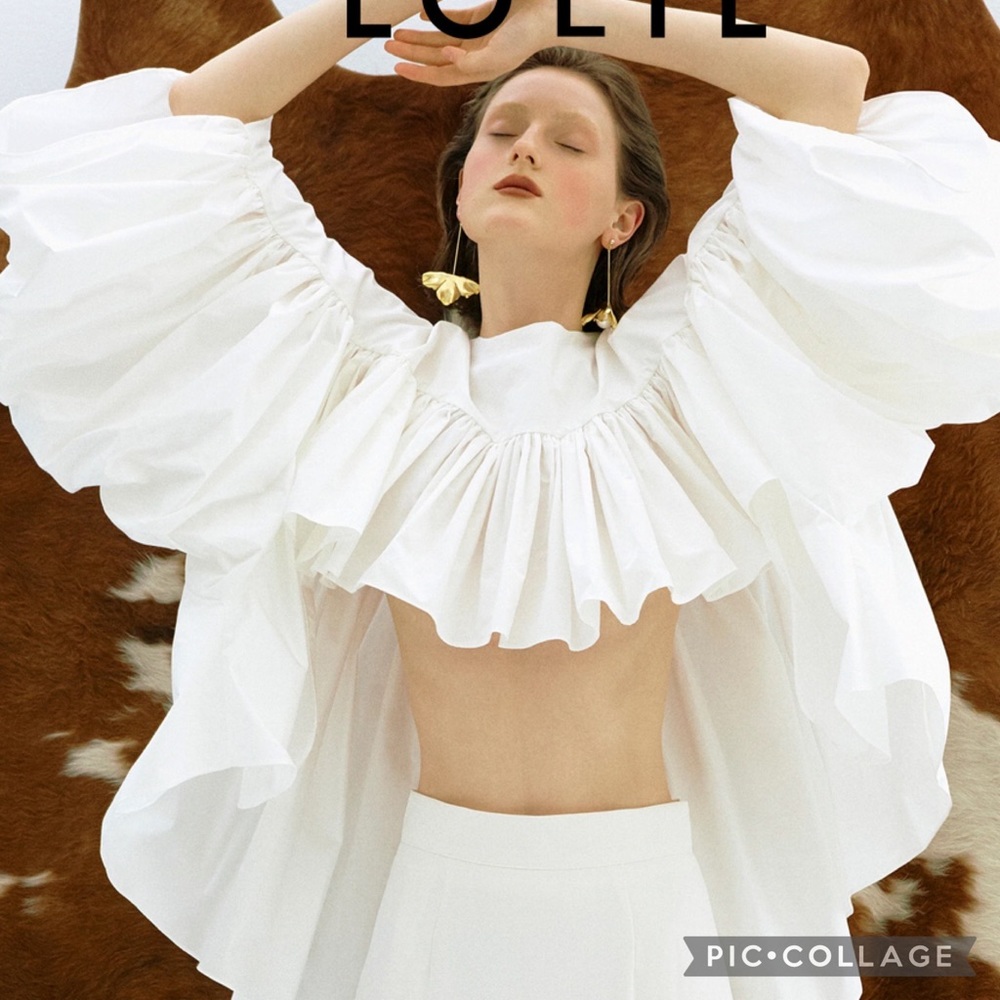 LOEIL voluminous top in sz M